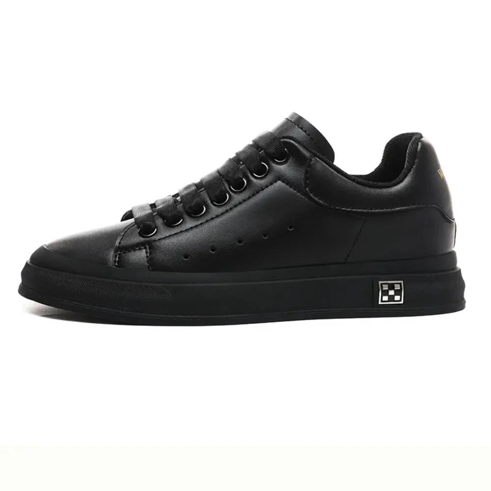 Gino - Verhoogde Minimalistische Lage Sneakers - 7cm - Elevated