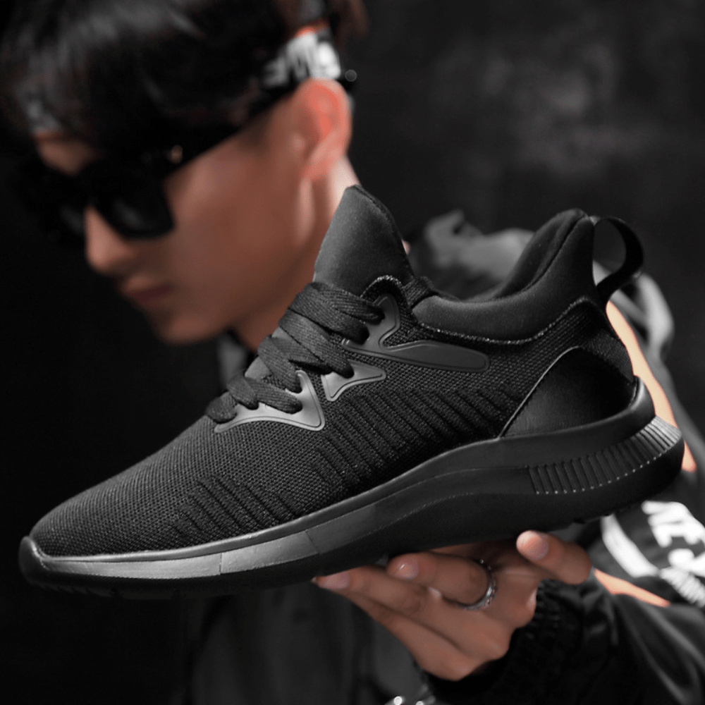 Jesse – Elevated herensneaker met sportieve belijning en stevige gripzool - 8cm - Elevated
