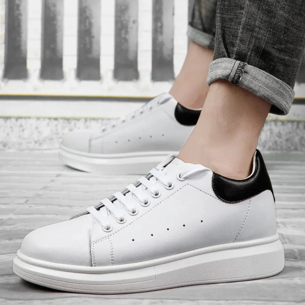 Julio– Elevated herensneaker met clean streetlook - 8cm - Elevated