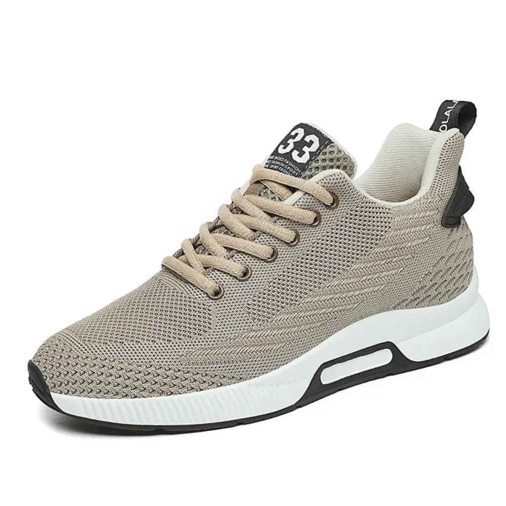 Levi – Elevated herensneaker met ademende structuur en lichtgewicht zool - 7cm - Elevated
