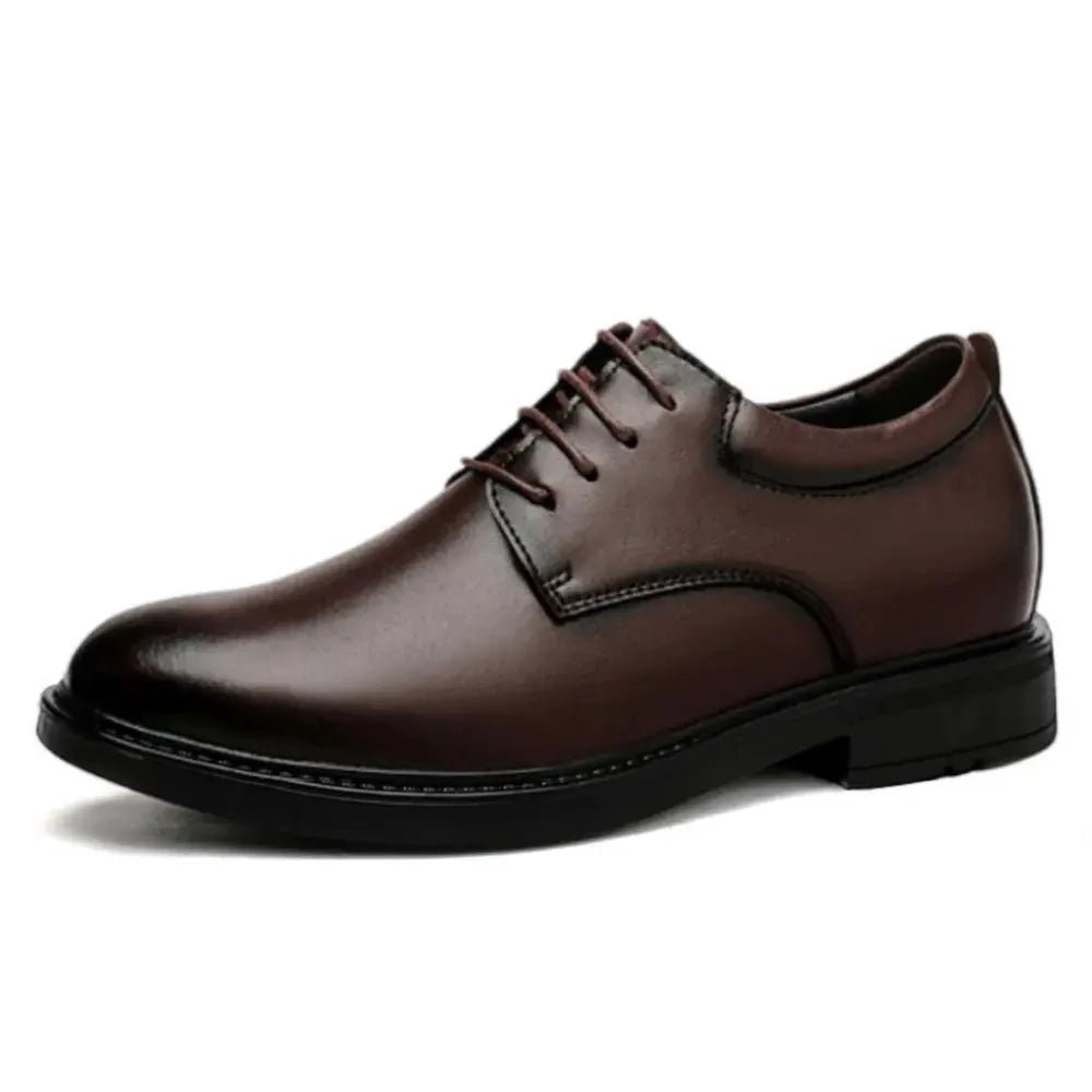 Lorenzo - Verhoogde Tijdloze Lage Nette Schoenen - 7cm - Elevated