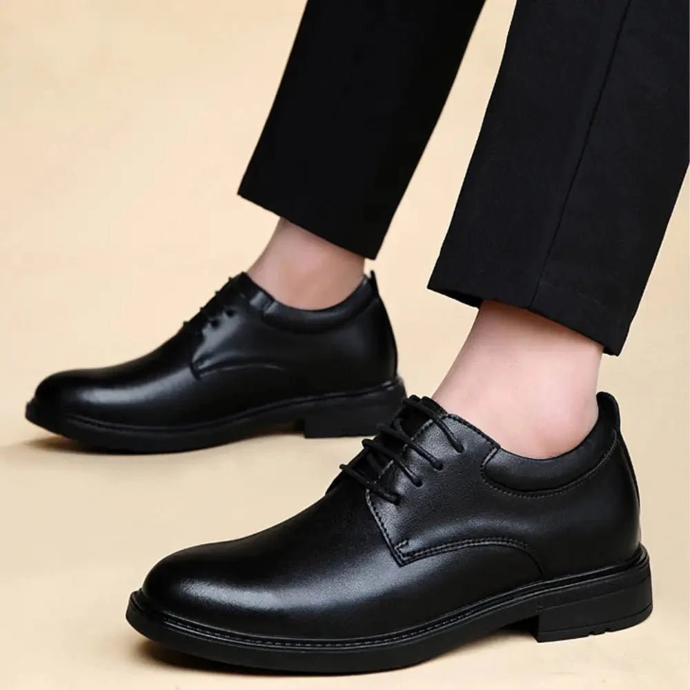 Lorenzo - Verhoogde Tijdloze Lage Nette Schoenen - 7cm - Elevated
