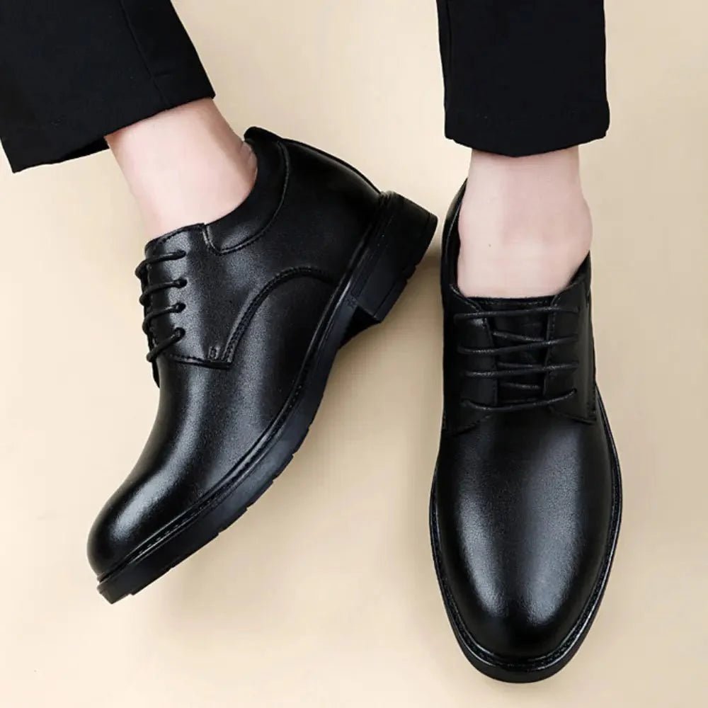 Lorenzo - Verhoogde Tijdloze Lage Nette Schoenen - 7cm - Elevated