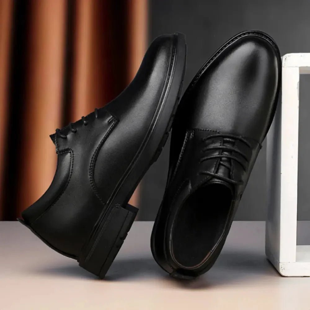 Lorenzo - Verhoogde Tijdloze Lage Nette Schoenen - 7cm - Elevated