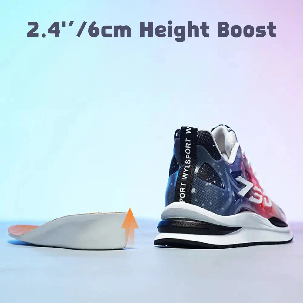 Jay – Elevated high-top sneaker with futuristic design and sporty sole - 8cm