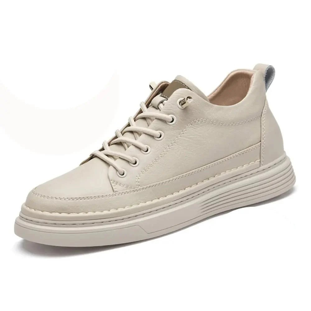 Marc– Elevated herensneaker met ambachtelijke look - 7cm - Elevated