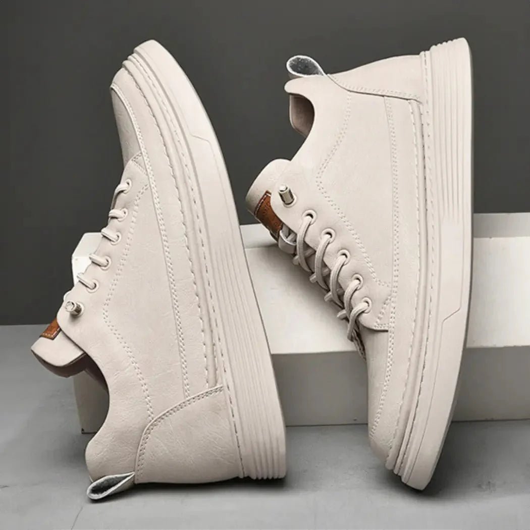 Marc– Elevated herensneaker met ambachtelijke look - 7cm - Elevated