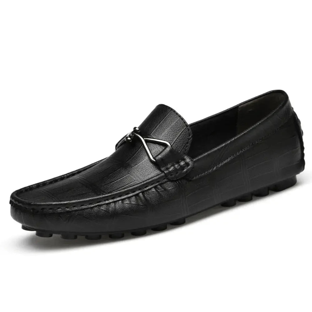 Marvin– Elevated herenloafer met luxe structuur - 5cm - Elevated