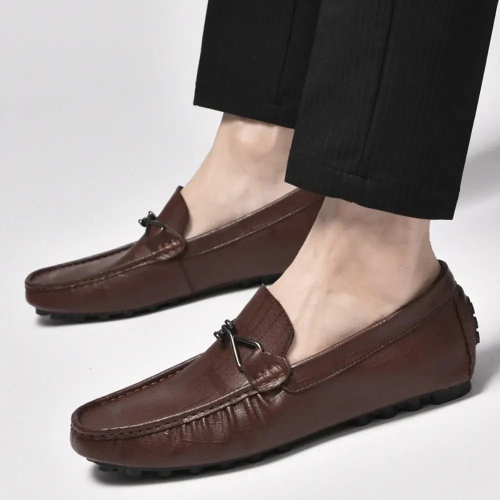 Marvin– Elevated herenloafer met luxe structuur - 5cm - Elevated