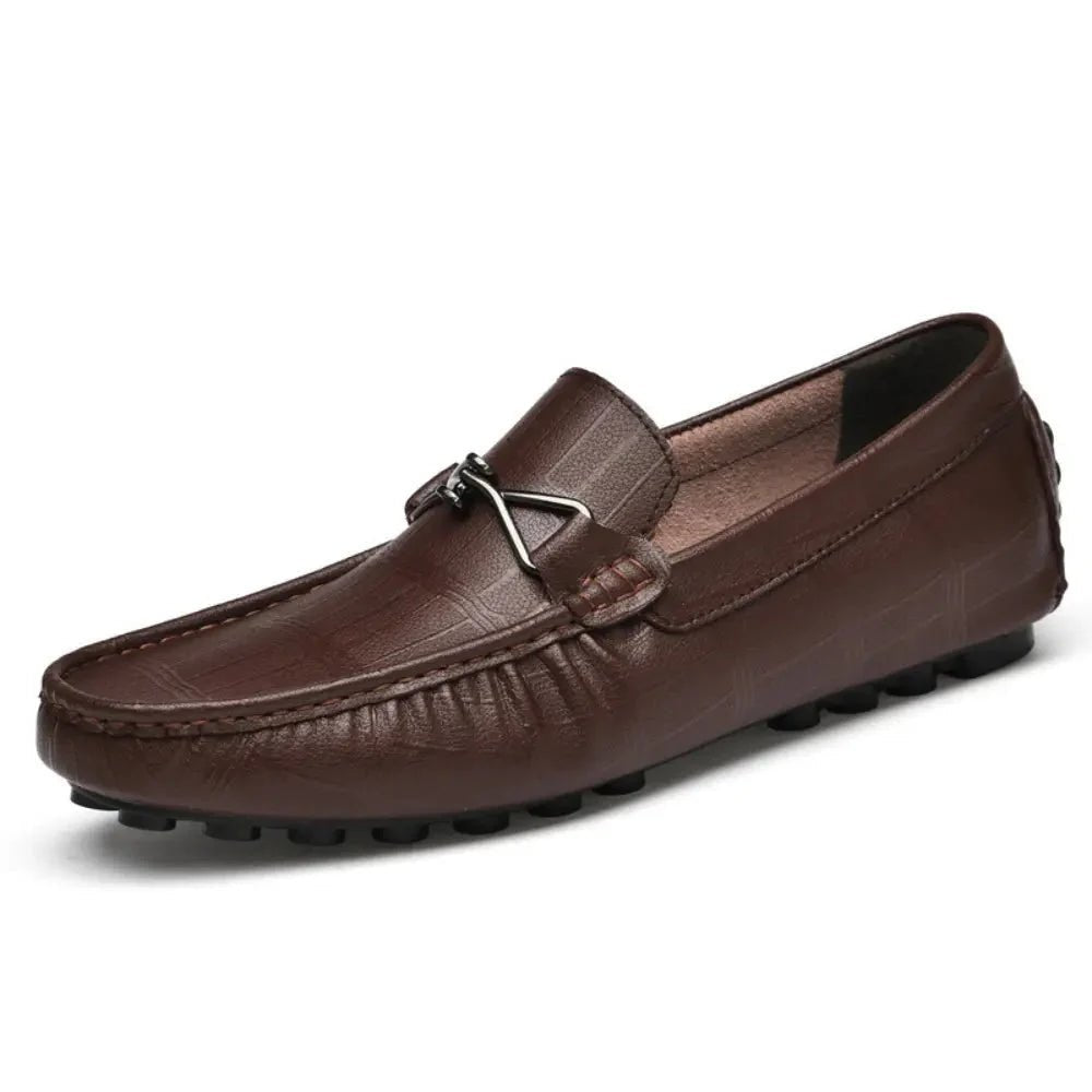 Marvin– Elevated herenloafer met luxe structuur - 5cm - Elevated