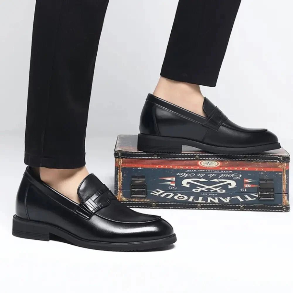Mateo - Verhoogde Klassieke Loafers - 7cm - Elevated