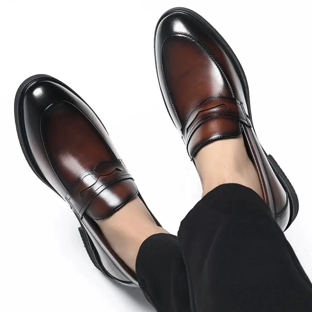 Mateo - Verhoogde Klassieke Loafers - 7cm - Elevated