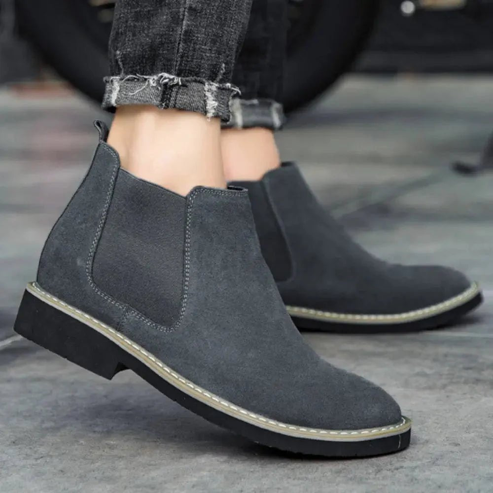 Maxim – Elevated herenchelseaboot met cleane afwerking - 8cm - Elevated
