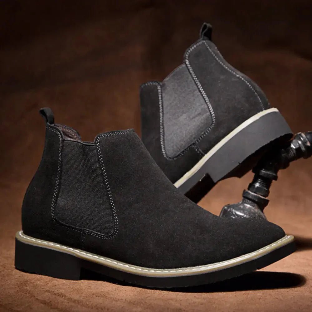 Maxim – Elevated herenchelseaboot met cleane afwerking - 8cm - Elevated