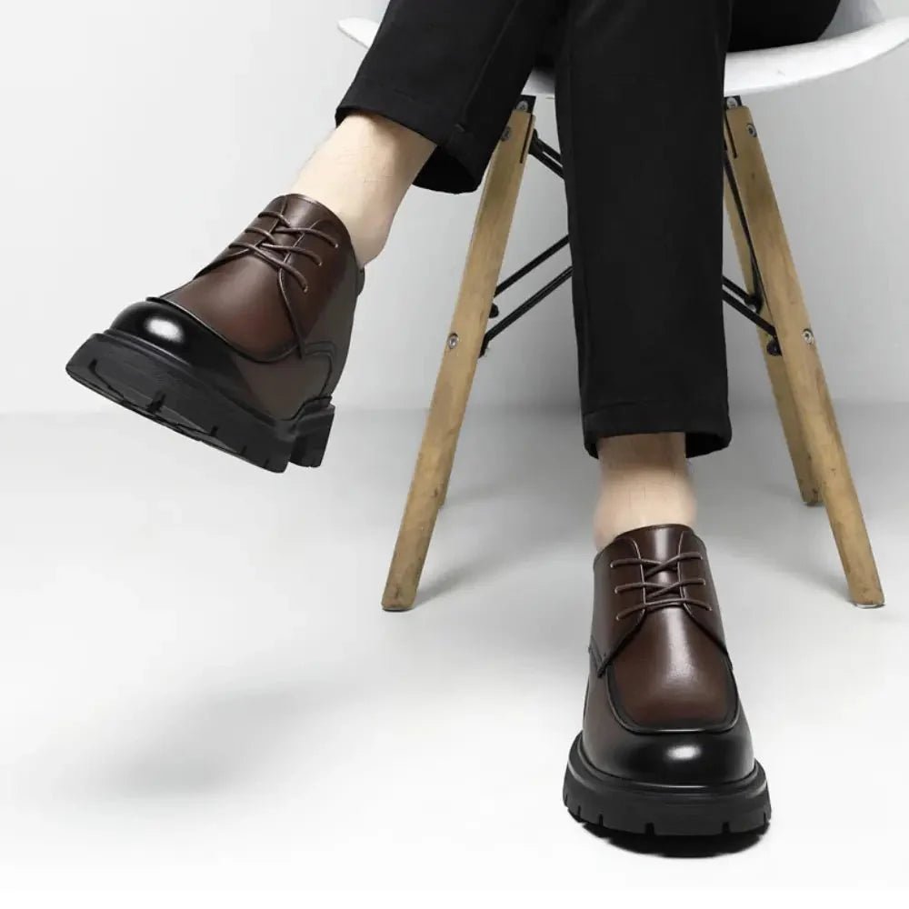 Maxim - Verhoogde Klassieke Schoenen - 8cm - Elevated