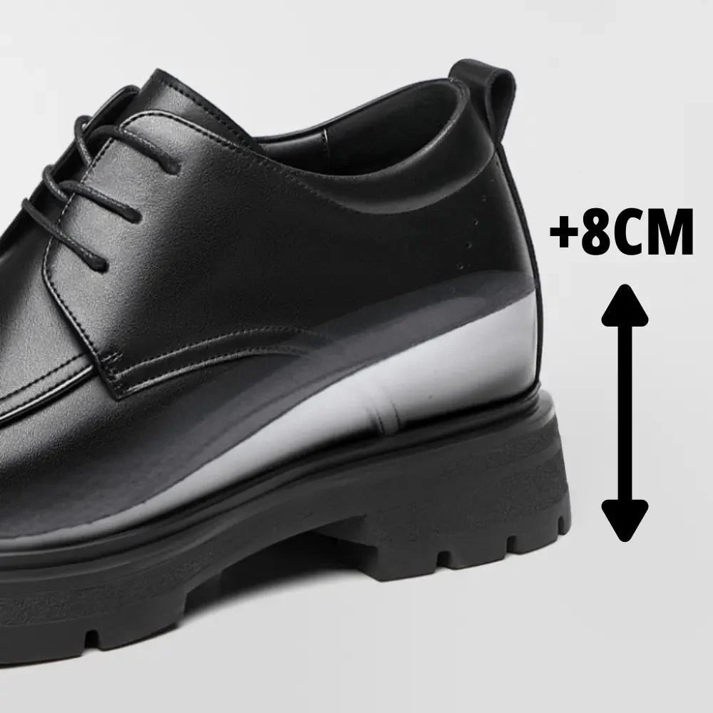 Maxim - Verhoogde Klassieke Schoenen - 8cm - Elevated