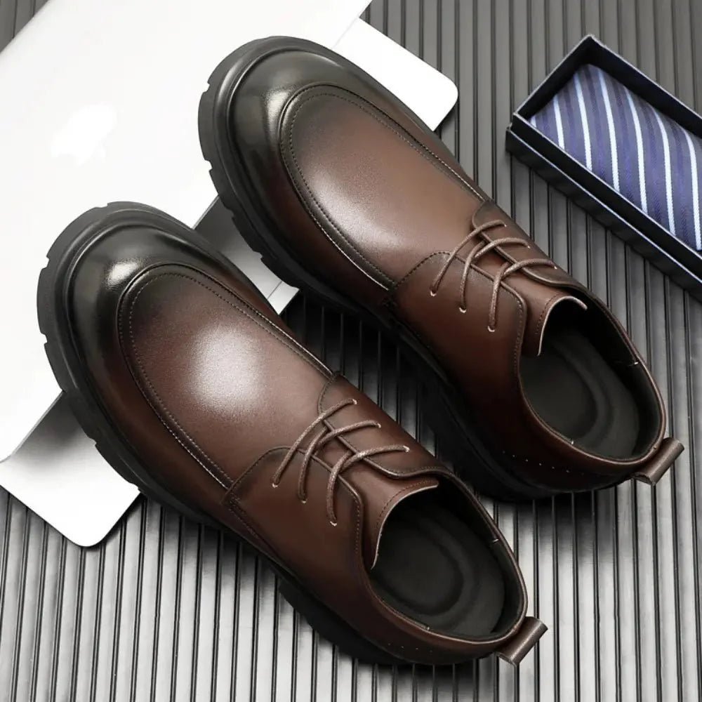Maxim - Verhoogde Klassieke Schoenen - 8cm - Elevated