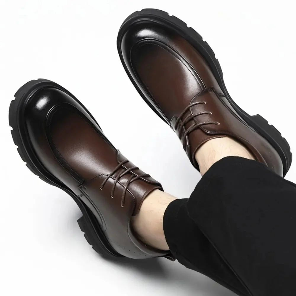 Maxim - Verhoogde Klassieke Schoenen - 8cm - Elevated