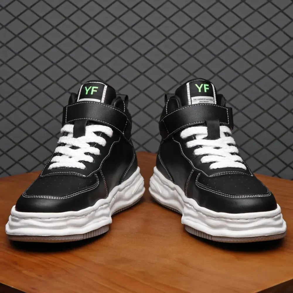 Peter - Verhoogde High - Top Street Sneakers - 8cm - Elevated