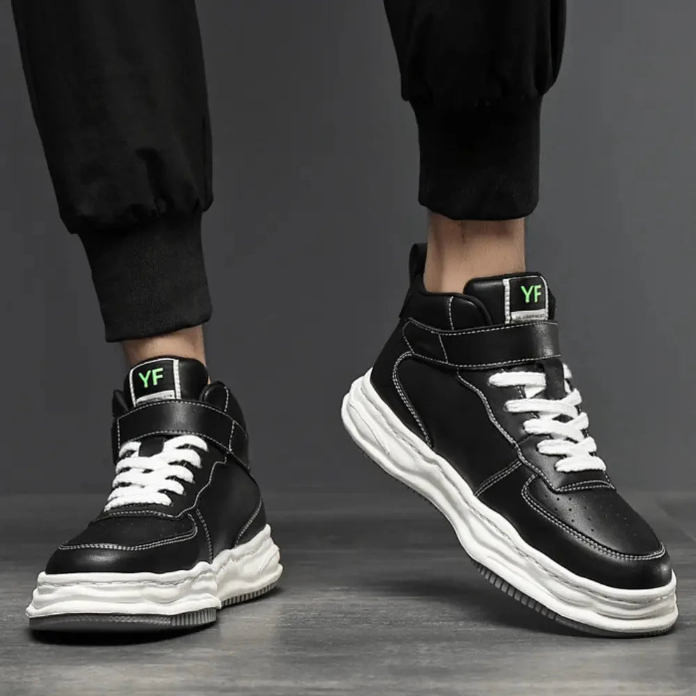 Peter - Verhoogde High - Top Street Sneakers - 8cm - Elevated
