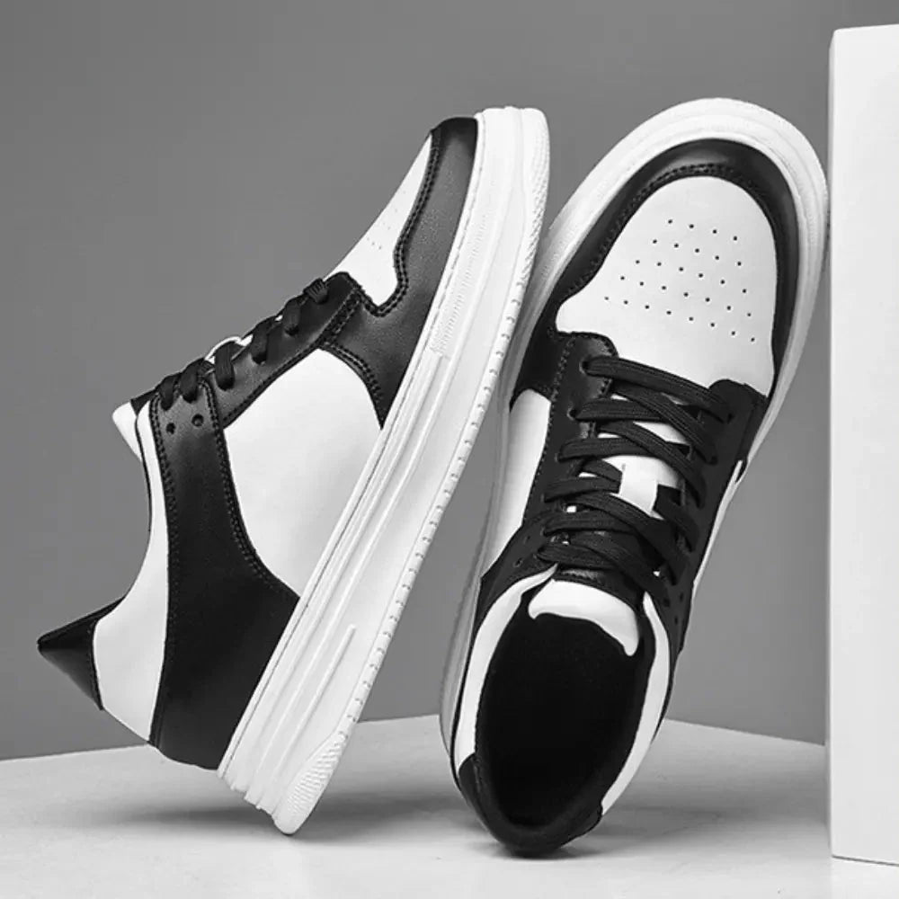 Renzo - Verhoogde Sportieve Lage Sneakers - 8cm - Elevated