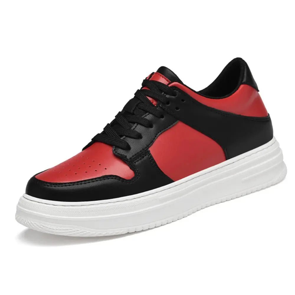 Renzo - Verhoogde Sportieve Lage Sneakers - 8cm - Elevated