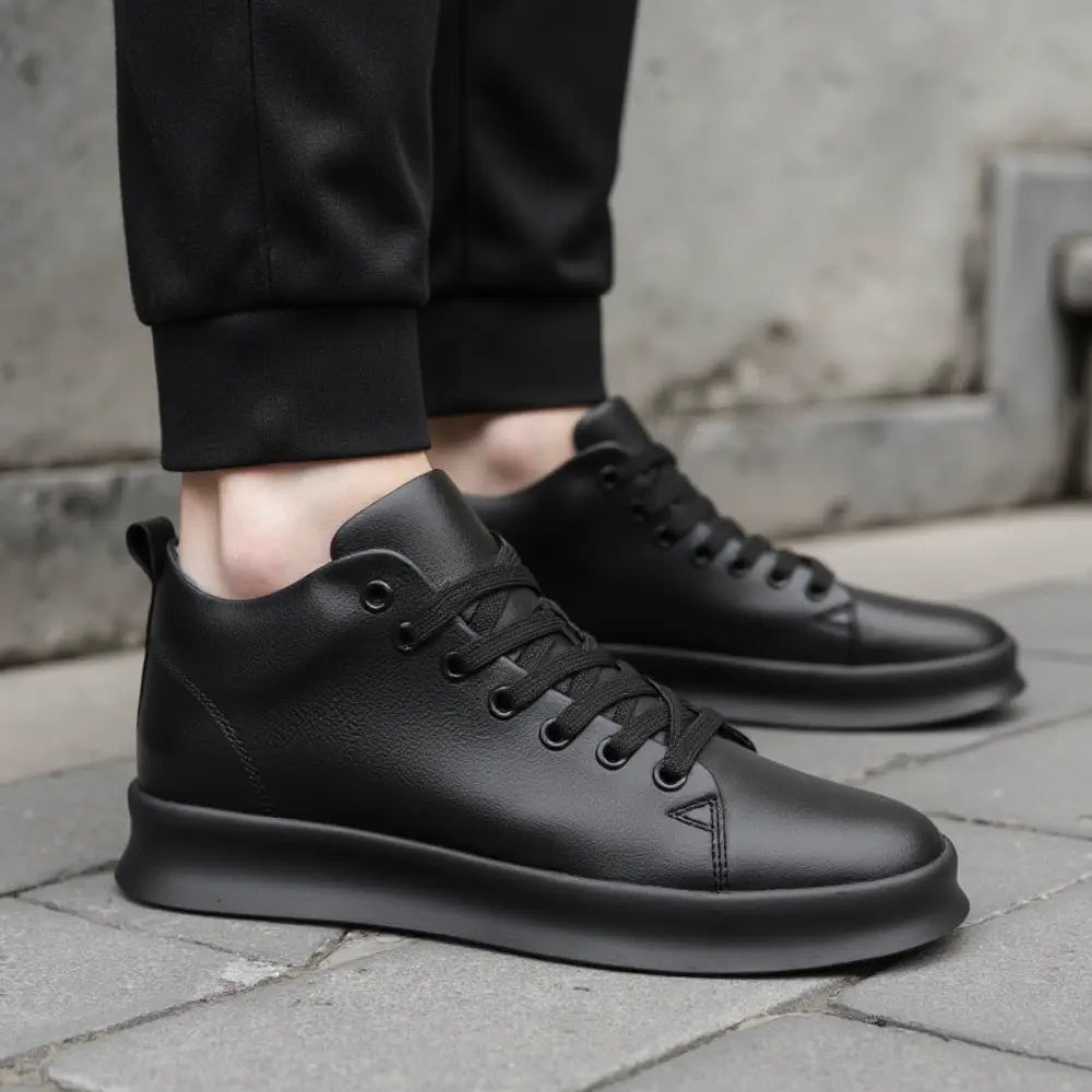 Rex - Verhoogde Minimalistische Platform Sneakers - 7cm - Elevated
