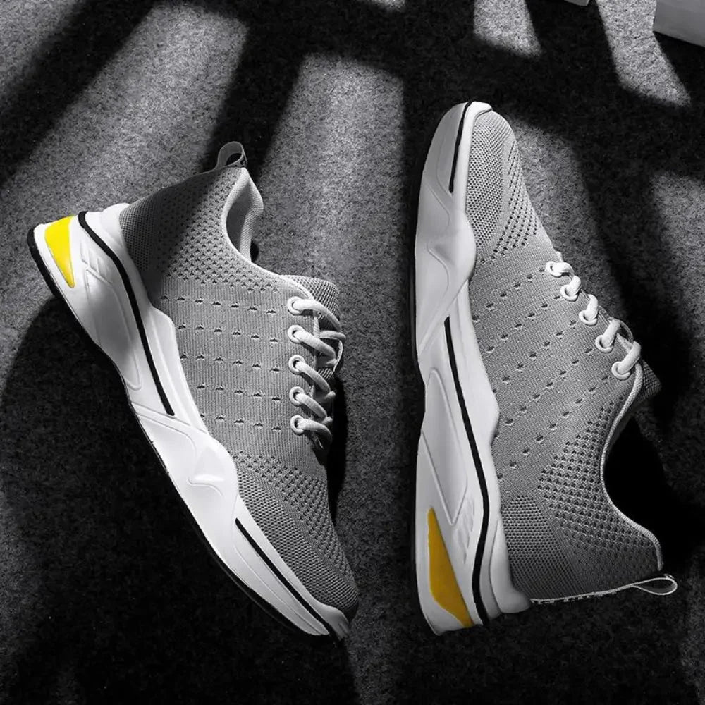 Timo – Elevated herensneaker met ademend sportdesign - 8cm - Elevated