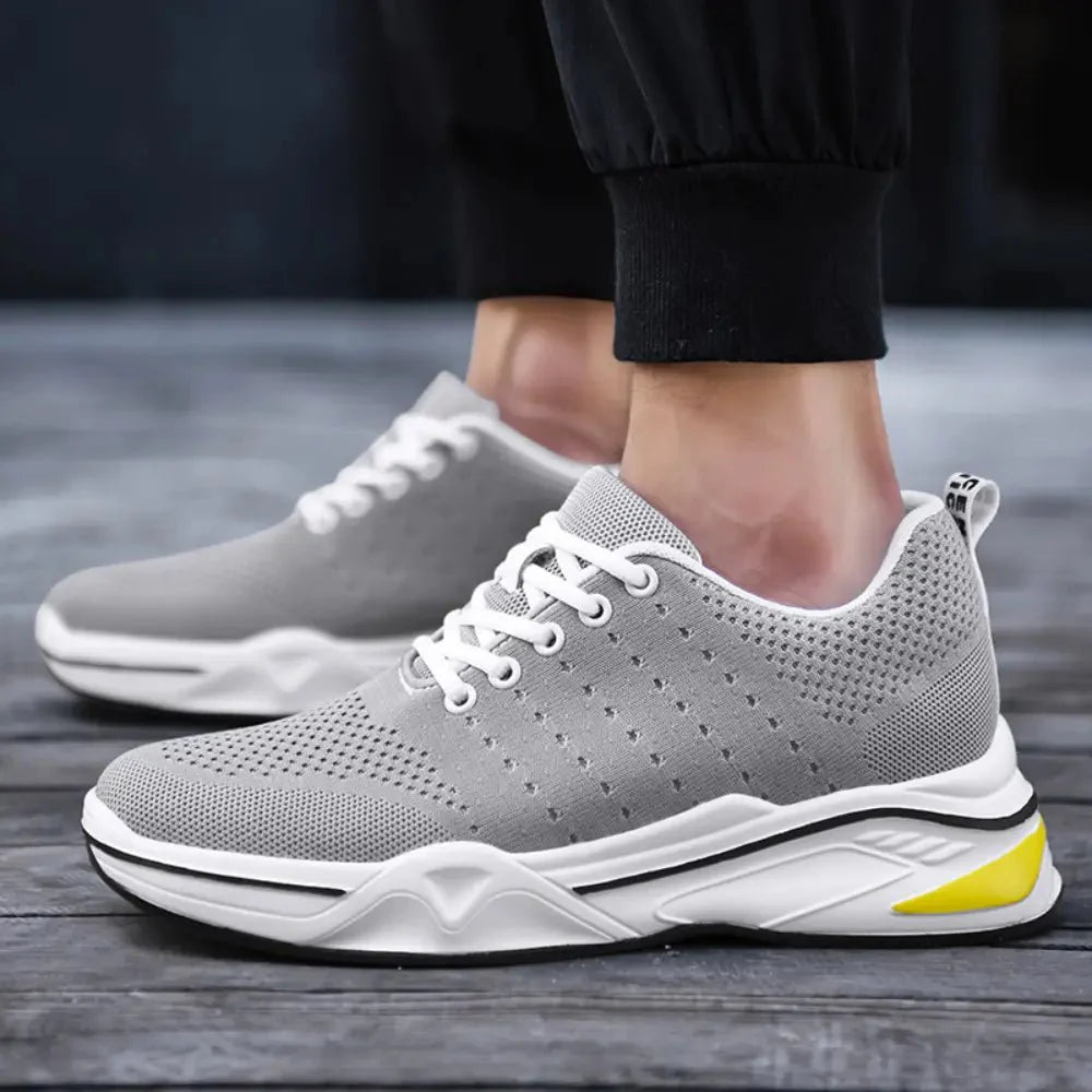 Timo – Elevated herensneaker met ademend sportdesign - 8cm - Elevated