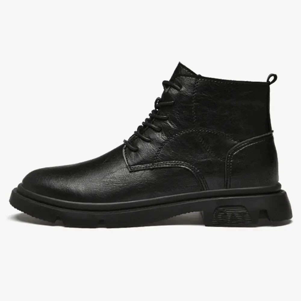 Vince – Elevated herenboot met robuuste zool en strakke vetersluiting - 8cm - Elevated