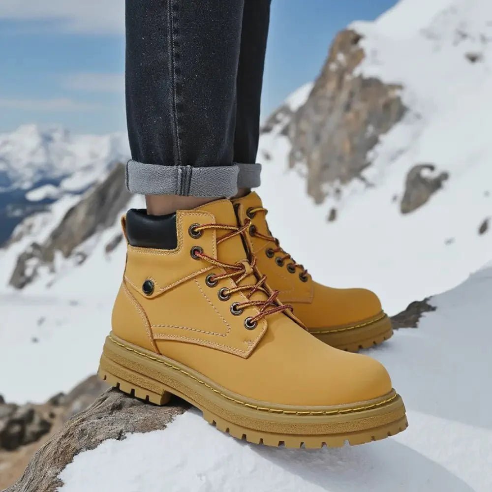William - Verhoogde Stevige Outdoor Werklaarzen - 9cm - Elevated