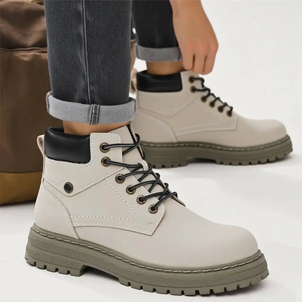 William - Verhoogde Stevige Outdoor Werklaarzen - 9cm - Elevated