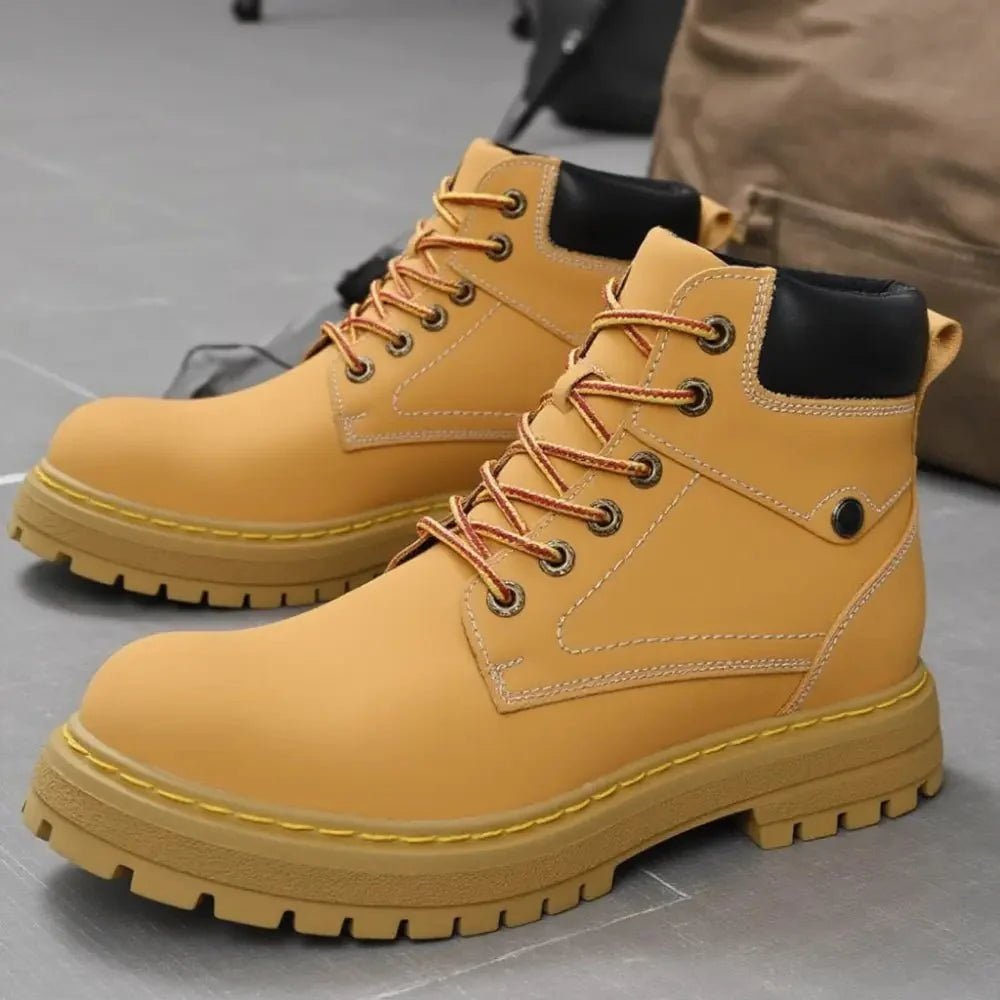 William - Verhoogde Stevige Outdoor Werklaarzen - 9cm - Elevated