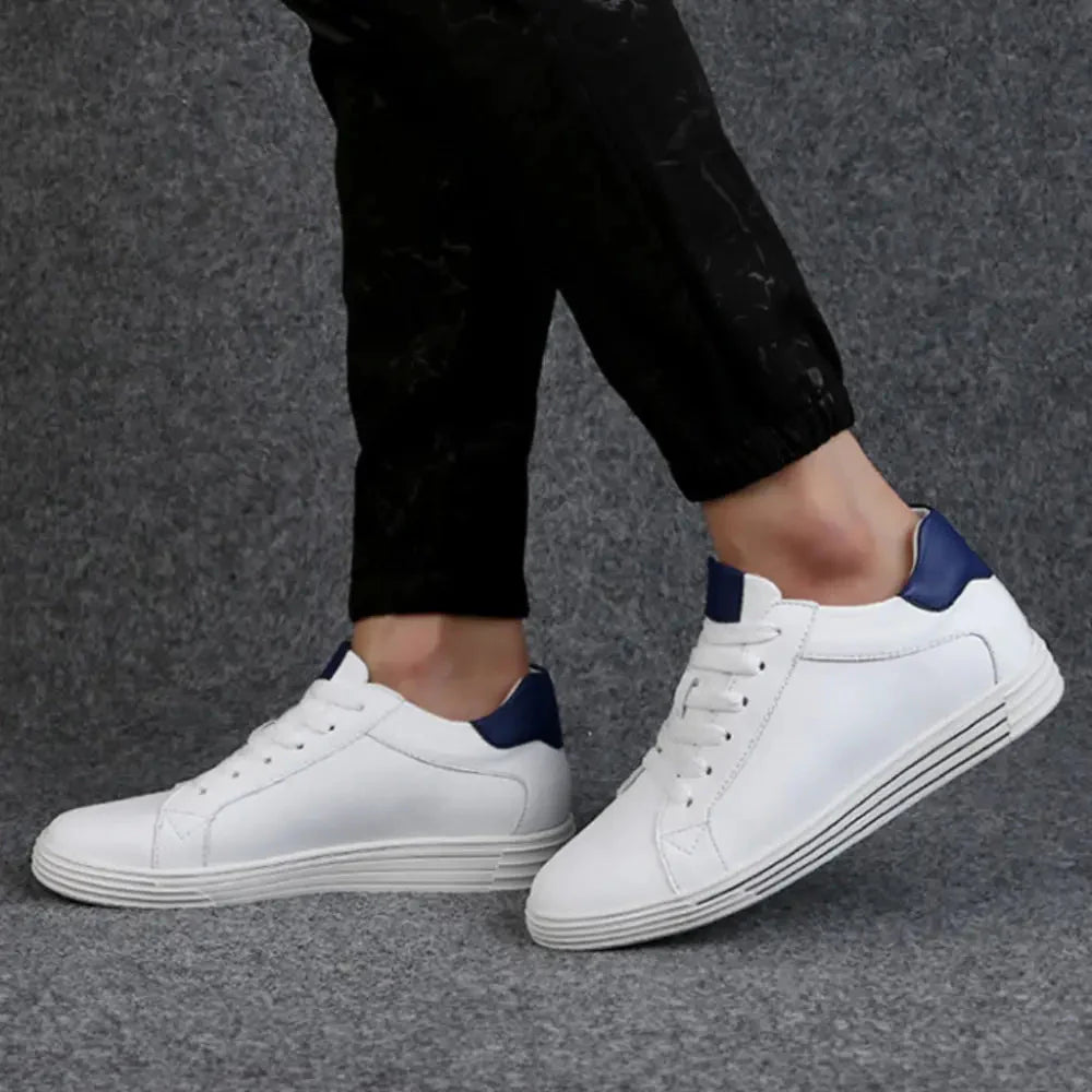 Aaron - Verhoogde Sportieve Vetersneakers - 7cm - Elevated