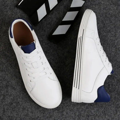Aaron - Verhoogde Sportieve Vetersneakers - 7cm - Elevated