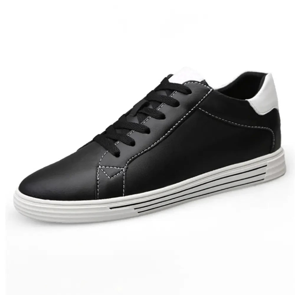 Aaron - Verhoogde Sportieve Vetersneakers - 7cm - Elevated