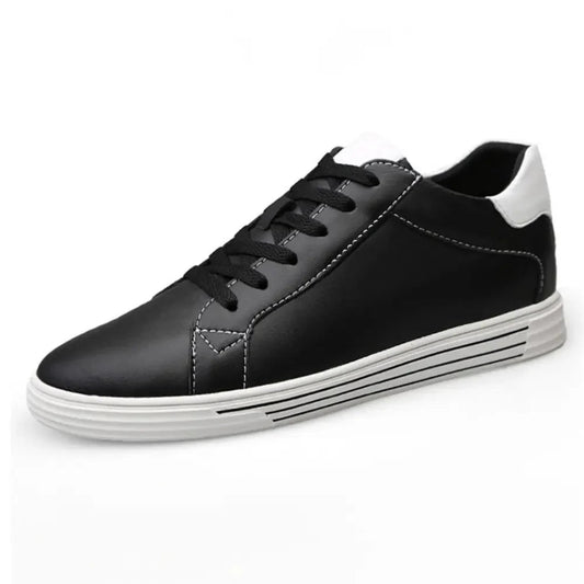 Aaron - Verhoogde Sportieve Vetersneakers - 7cm - Elevated