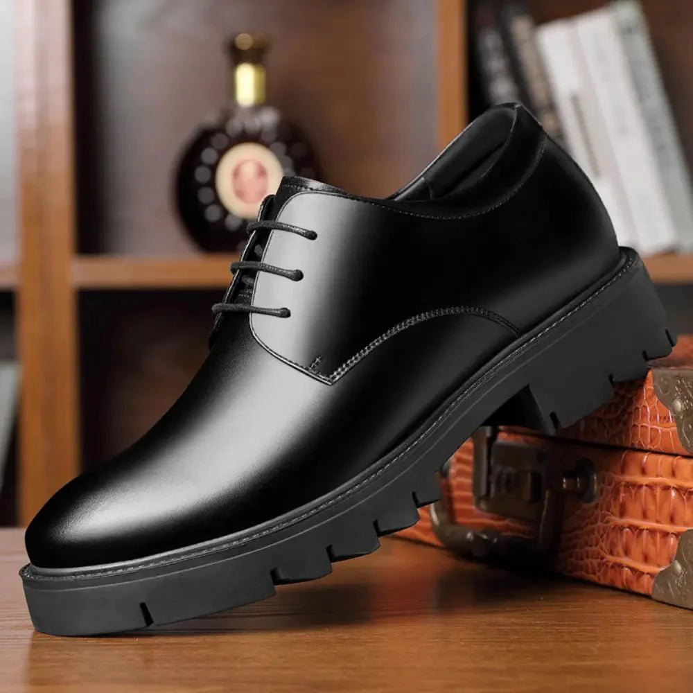Alberto - Verhoogde Formele Veterschoenen - 8cm - Elevated