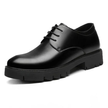 Alberto - Verhoogde Formele Veterschoenen - 8cm - Elevated
