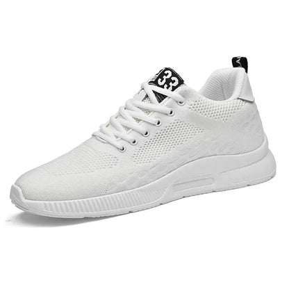 Diego – Elevated herensneaker met ademende structuur en sportieve zool - 7cm - Elevated