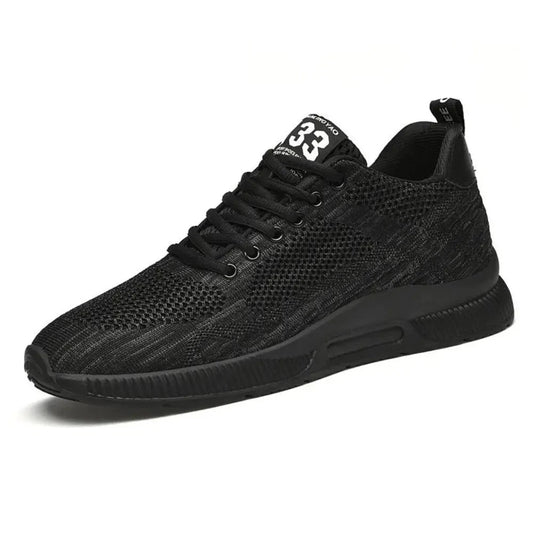 Diego – Elevated herensneaker met ademende structuur en sportieve zool - 7cm - Elevated