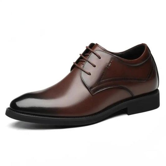 Francis - Verhoogde Luxe Derby Veterschoenen - 8cm - Elevated