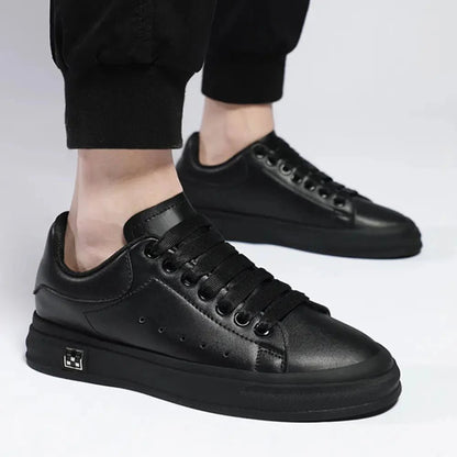 Gino - Verhoogde Minimalistische Lage Sneakers - 7cm - Elevated