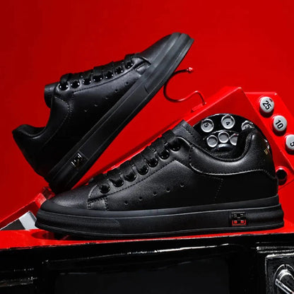 Gino - Verhoogde Minimalistische Lage Sneakers - 7cm - Elevated