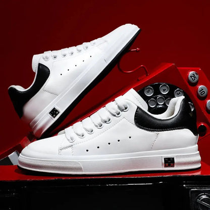 Gino - Verhoogde Minimalistische Lage Sneakers - 7cm - Elevated