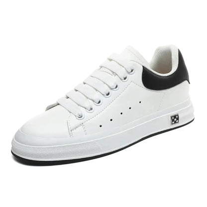 Gino - Verhoogde Minimalistische Lage Sneakers - 7cm - Elevated