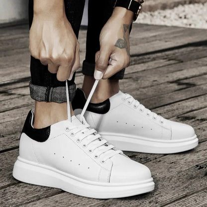 Julio– Elevated herensneaker met clean streetlook - 8cm - Elevated