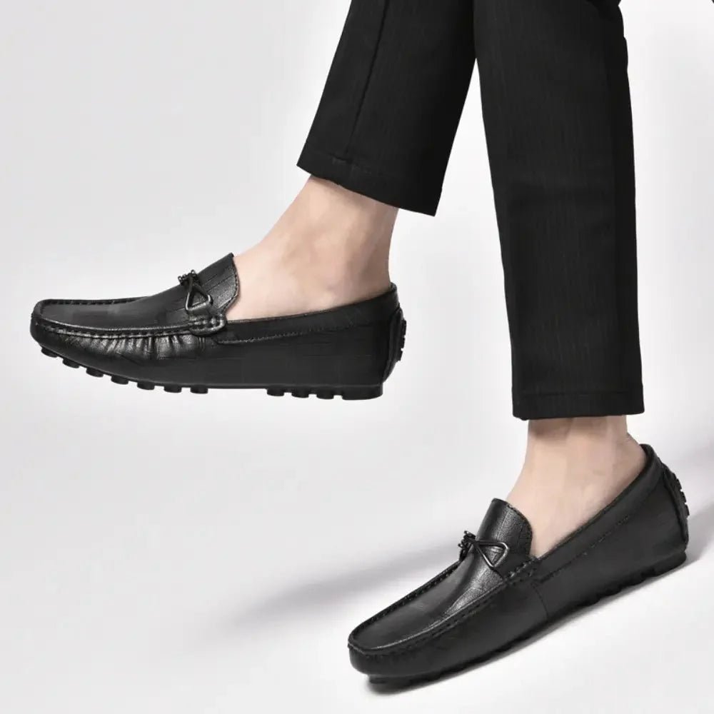 Marvin– Elevated herenloafer met luxe structuur - 5cm - Elevated