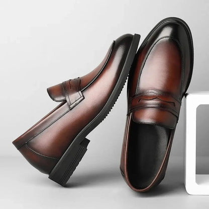 Mateo - Verhoogde Klassieke Loafers - 7cm - Elevated