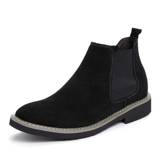 Maxim – Elevated herenchelseaboot met cleane afwerking - 8cm - Elevated